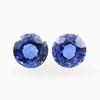 Natural Royal Blue Sapphire Loose Gemstone Ceylon 18 ct Round Pair September Birthday Birthstone