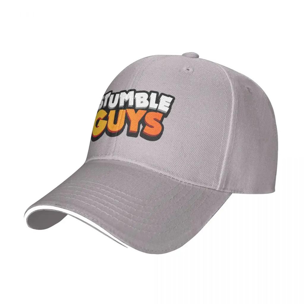 Бейсбольная кепка Stumble Guys Cartoon Hip Hop Game Sandwich Caps Unisex Adjustable Caps Hat Sport