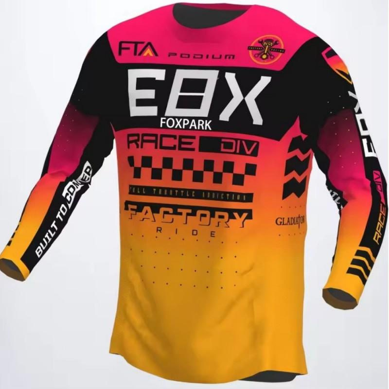 EOX Quick Dry Long Sleeve T-Shirt Breathable Cycling Jersey Outdoor Sports Mountain Biking Racing