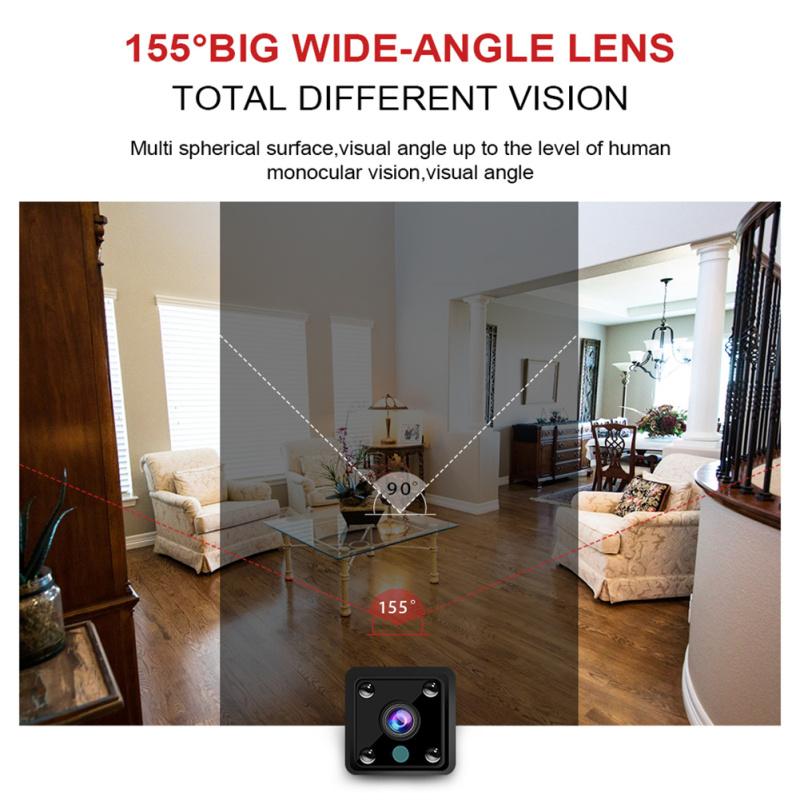 X6 Mini IP Camera WiFi Camera HD 1080P Wireless Security Surveillance Night Vision Smart Home Micro Cam USB