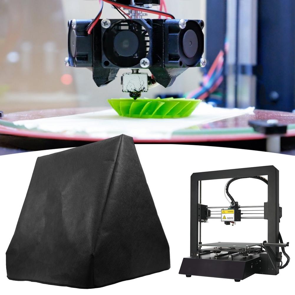 Durable Anycubic I3 Mega 3D Printer Dust Cover - Easy To Clean, Protective Black Housing for Home and Office Use