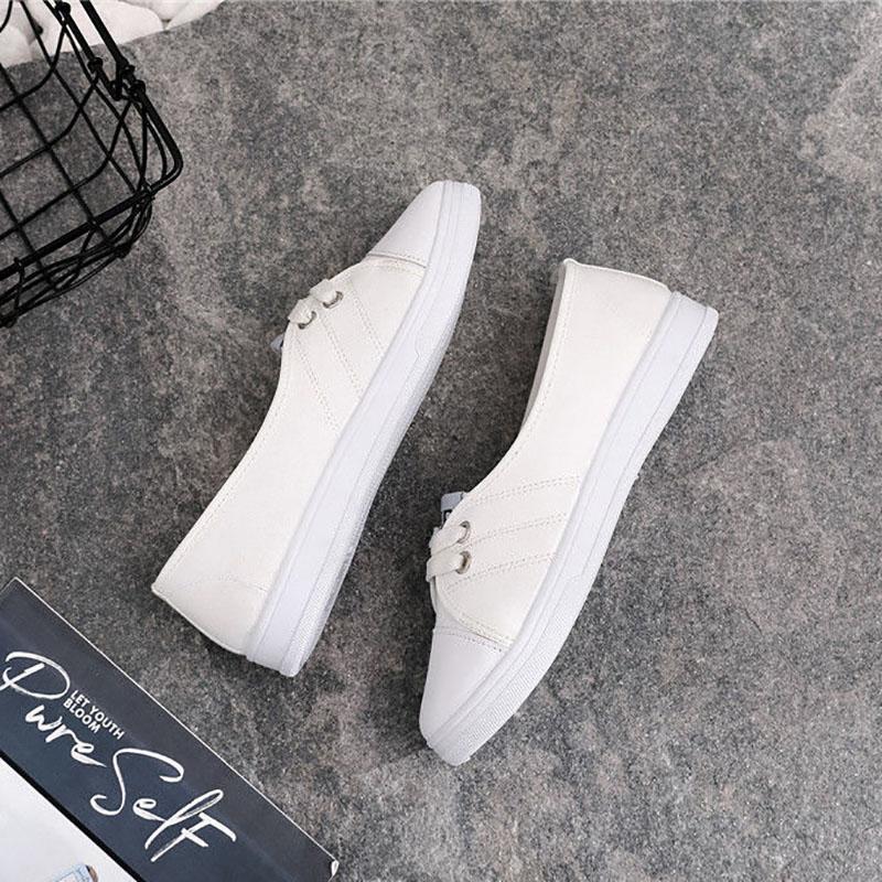 Old Beijing Cloth Shoes Women's Canvas Small White Shoes Shallow Mouth Student Skate Shoes Pregnant Women's Casual Mom's Shoes