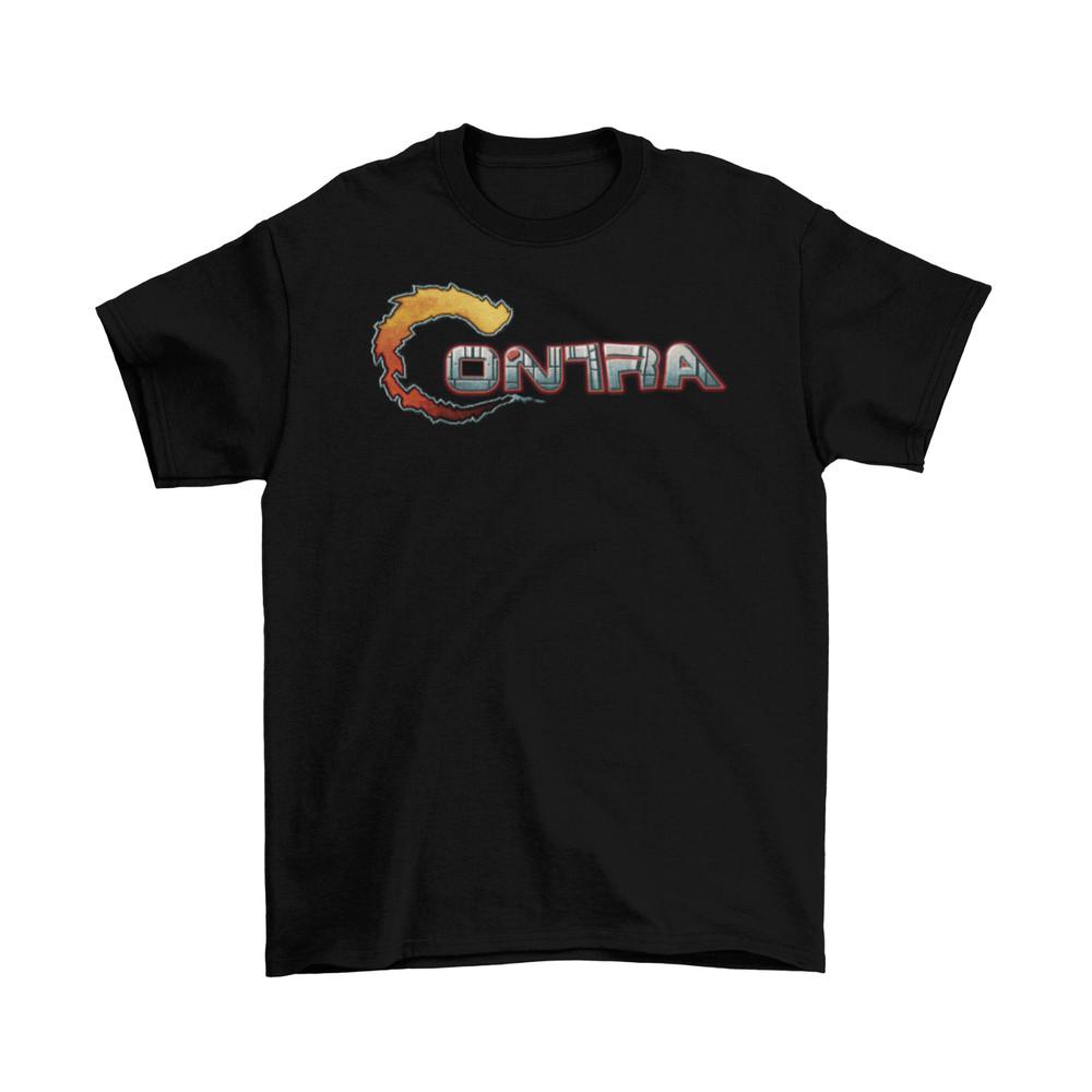 Contra TShirt Unisex Cotton Adult Funny Video Game Retro Old School NES New Unisex T-Shirt