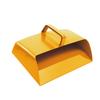 Plastic Hooded Dustpan Yellow