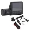 2.4 Inch Screen Dashcam 3 Way HD 1080P Three Lens Parking Monitoring Car DVR with Night View