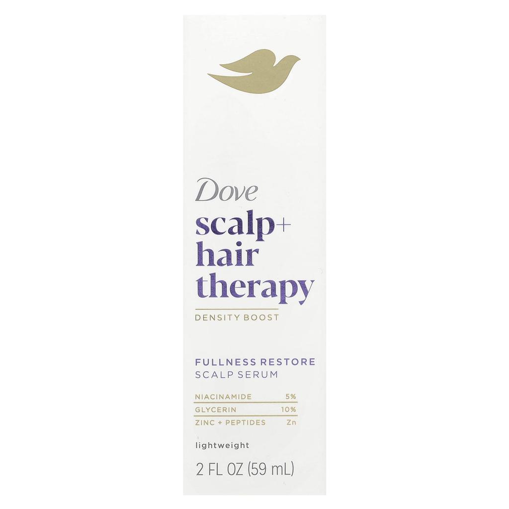 DOVE Scalp + Hair Therapy, сыворотка для восстановления объема кожи головы, 2 жидких унции (59 мл)