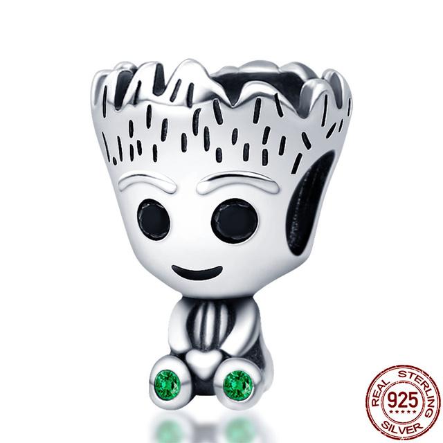 925 Sterling Silver Little Boy &Little Girl Charm Fit Sweet 3mm Bracelet &Bangle Making Fashion Diy Jewelry For Women