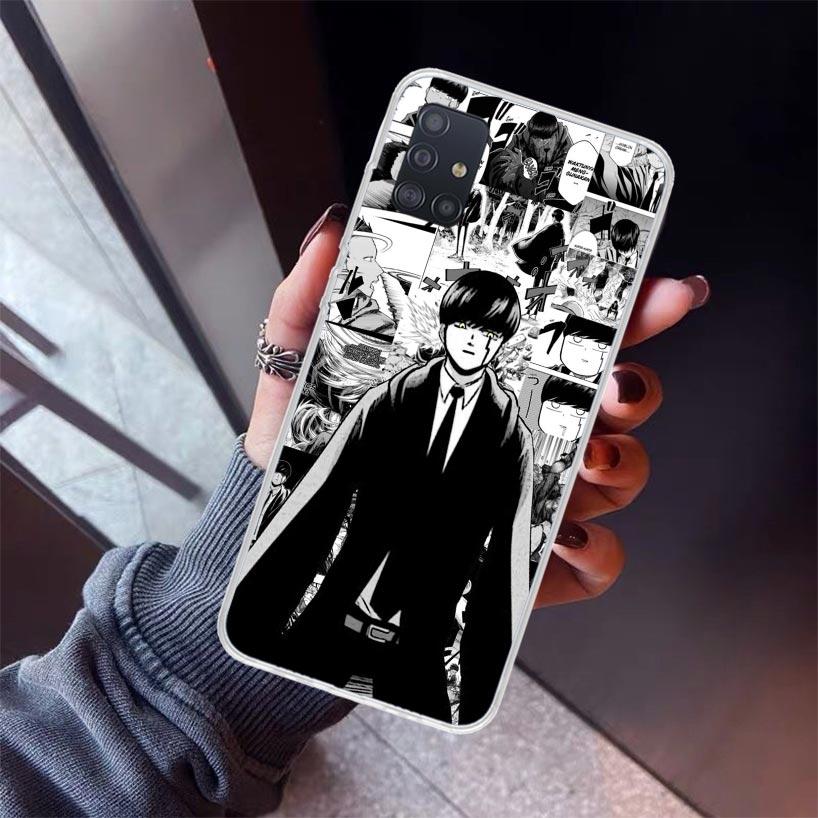 Чехол для телефона Mashle Magic And Muscles для Samsung Galaxy A52 A51 A50S A32 A22 A12 A02S A72 A71 A31 A70 A30S Note 20 Ultra 10 Plus