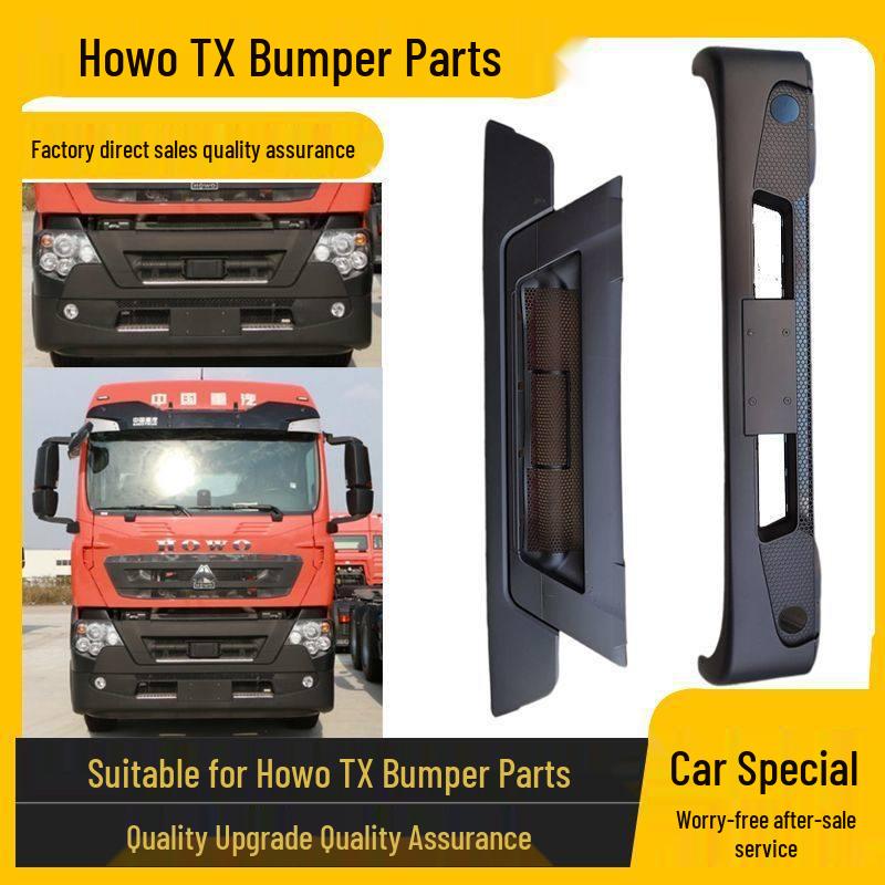 Sinotruk TX Front & Rear Bumper Pedal Frame Set: Left/Right Fender, Door Protectors & Headlight Frames