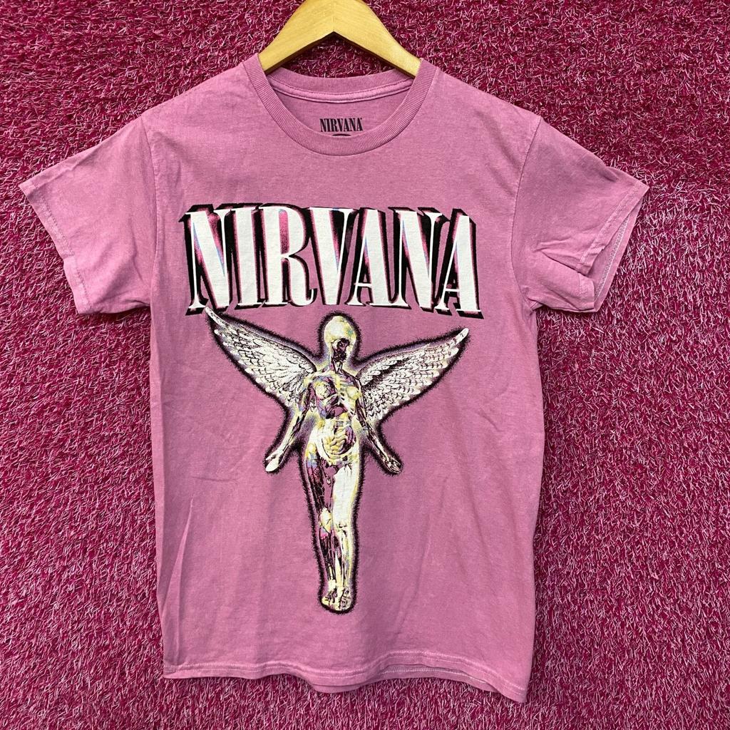Nirvana In Utero Live 93 Рок-тур Даты Grunge Группа Футболка S