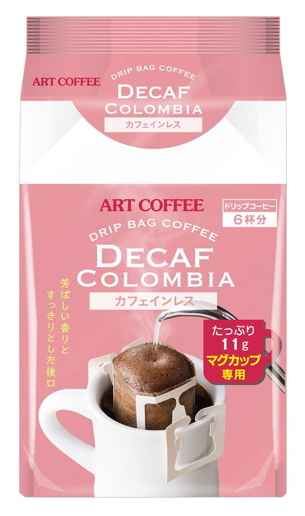 Art Coffee Mug DB Decaffeinated (11g x 6 packs) x 6 bags