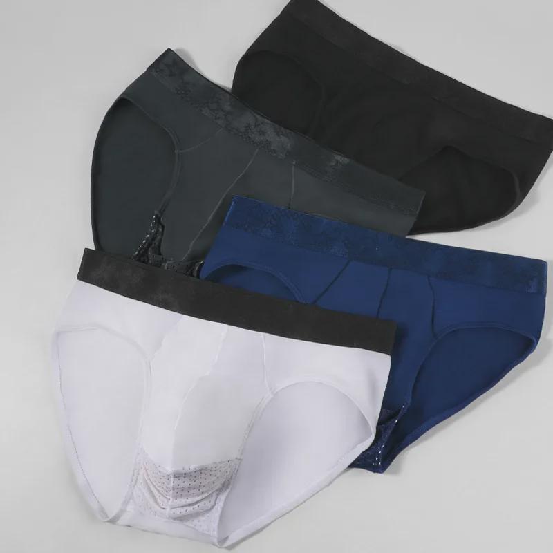 Мужские сетчатые трусы Ice Silk Breathable Mesh - удобные и сексуальные летние шорты