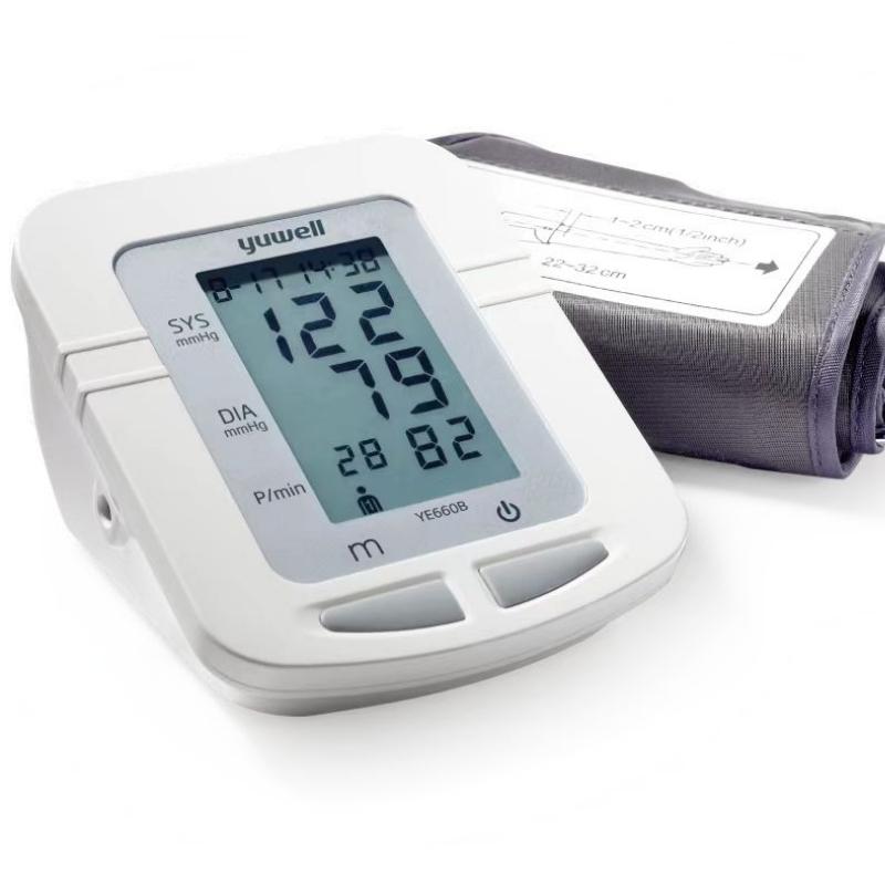 YUWELL YE660B Мониторы артериального давления Цифровой измеритель артериального давления Тензиометр Цифровой тензиометр на руку Тонометр