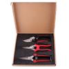 3pcs Gardening Pruning Shears Professional Garden Hand Scissors with Stainless Steel Blades for