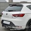 Задний спойлер на крышу автомобиля для Seat Leon MK4 2020-2021 хэтчбек заднее хвостовое крыло обвес тюнинг глянцевый черный АБС MAXTON стиль