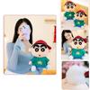 Adorable Crayon Shin Chan Plush Toy In Hoodie Design Soft And Cuddly Doll For Kids