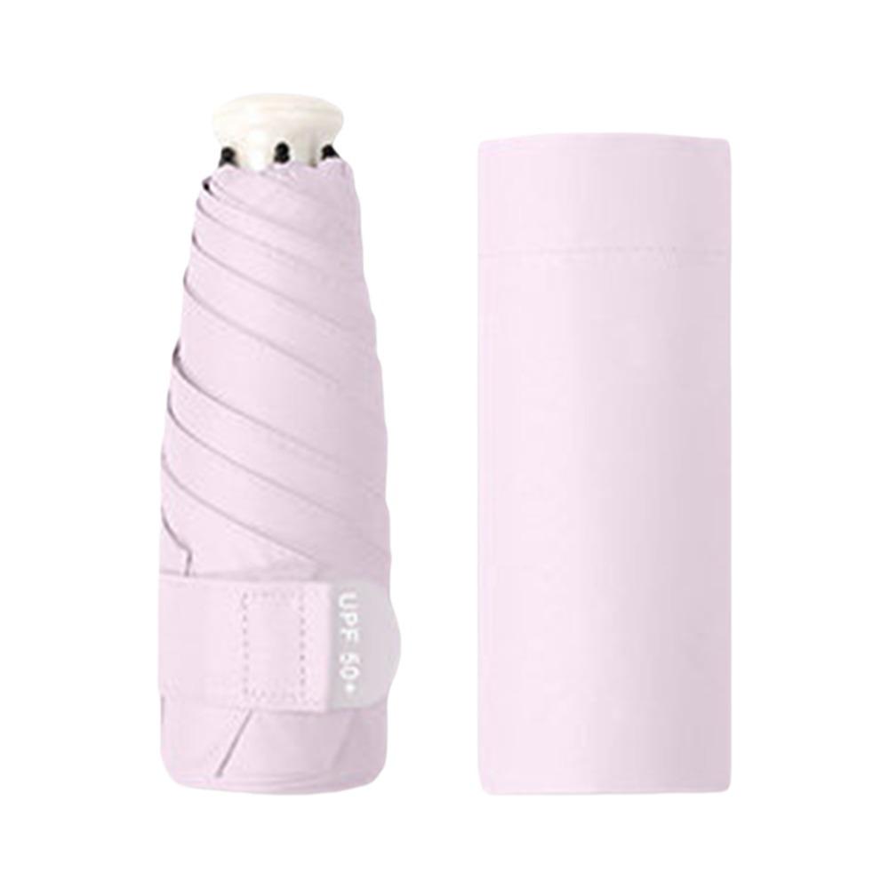 Wind Resistant Ultraviolet Protection Umbrella 5 Folding Folding Mini Sun Umbrella Pocket Carry