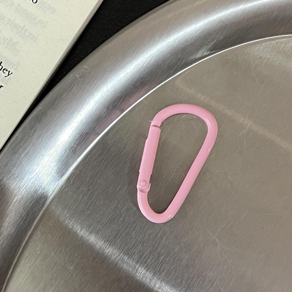 Красочный брелок-подвеска для сумки в стиле Miu, карабин, кольцо для ключей, пружинный крючок, ювелирный аксессуар