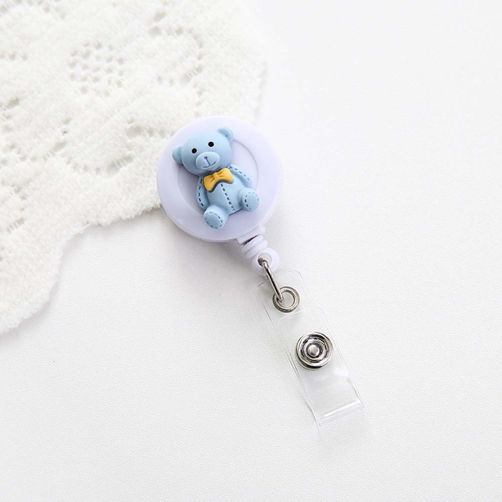 Supplies Cartoon ID Badge Holder Clip ID Name Holder Credit Card Holder Clip Retractable Badge Reel