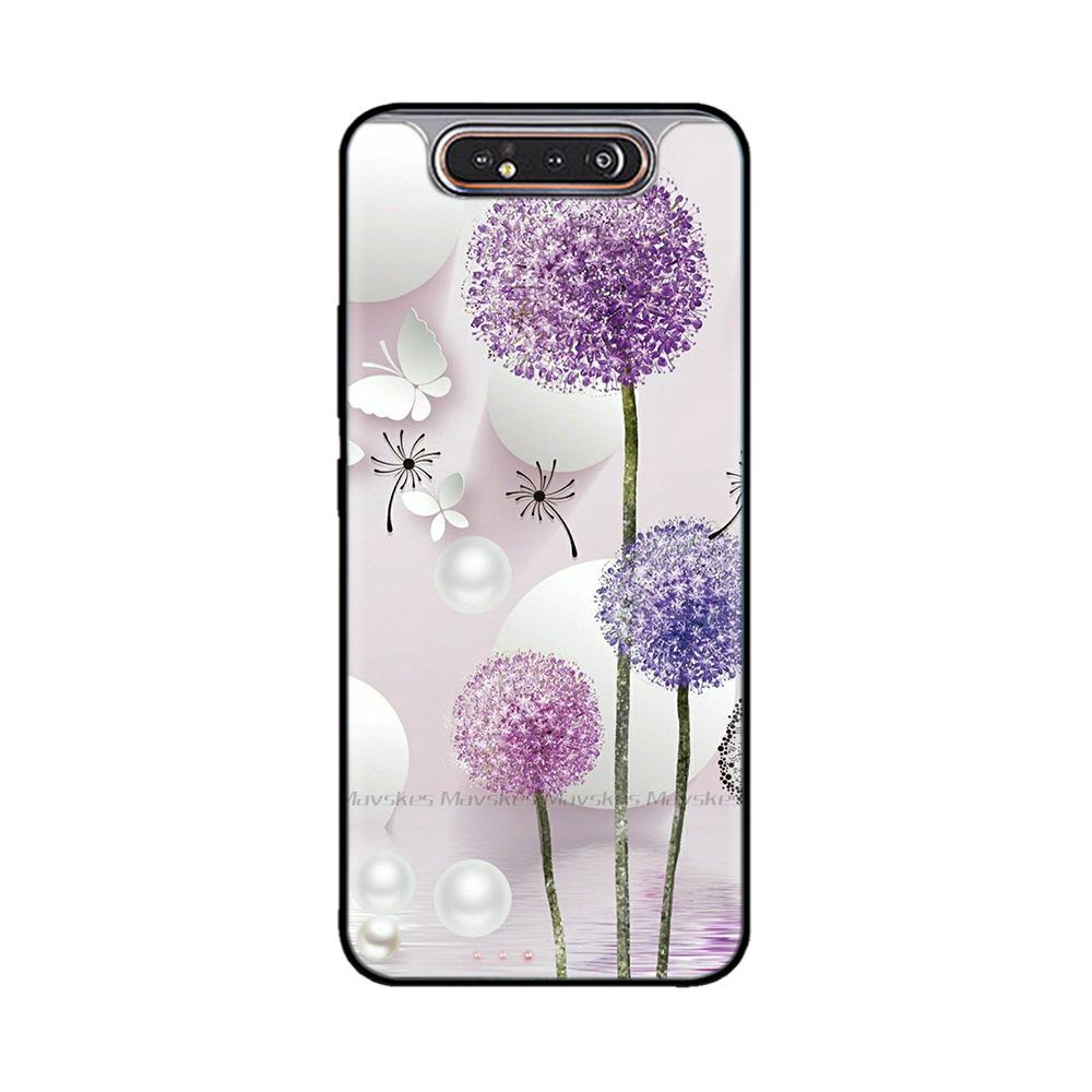 Чехол для Samsung Galaxy A80 Мягкий силиконовый чехол для телефона Чехол-накладка для Samsung A80 Защитные чехлы A 80 SM-A805F Чехол Fundas
