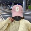 Взрослая бейсболка из берберского флиса, ветрозащитная кепка-утка Harajuku для женщин, девочек, уличная шляпа с вышивкой буквы C