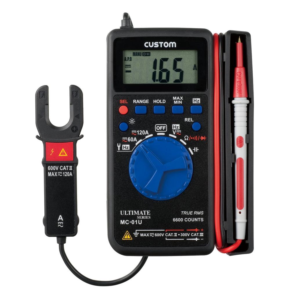 Цифровой мультиметр CUSTOM с зажимом MC-01U
