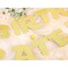 Your Birthday It Is Celebrate We Must Banner - Gold Glitter Birthday Party Decorations, Baby Banner, Baby Cake Smash Photo Props, Hanging Party