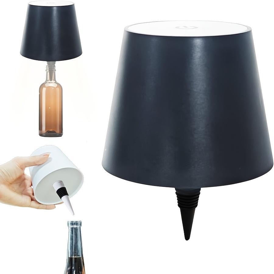 Беспроводной светильник для винных бутылок, 3-цветный светильник с плавной регулировкой яркости, подходит для любой бутылки в баре и ресторане