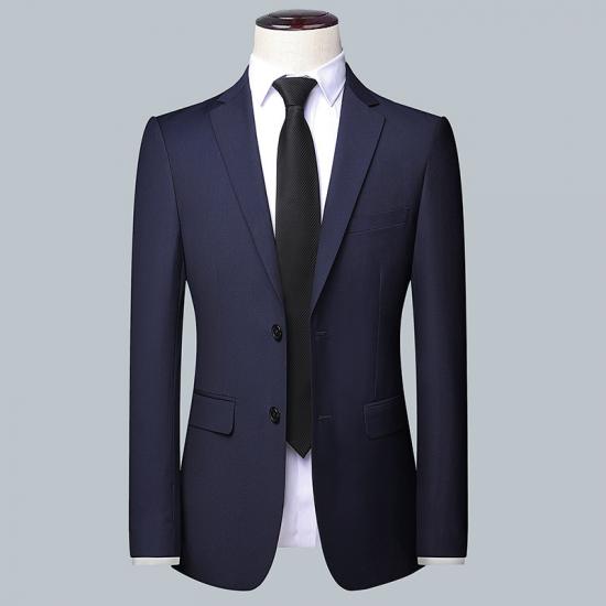 Jacket + Pants 2 Pieces Set 2024 Fashion New Men's Casual Boutique Business Dress Wedding Suit Coat Blazers Trousers