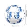 Farul FC Size 5 Soccer Ball, Machine-Stitched PVC, Durable & High Bounce, All Ages Fit, fan merchandise, matches & outdoor use.