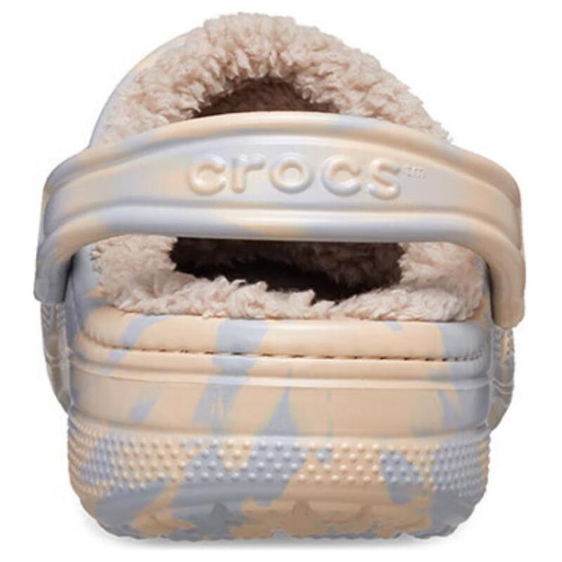 Crocs Модные унисекс туфли с круглым носом и отверстиями чай