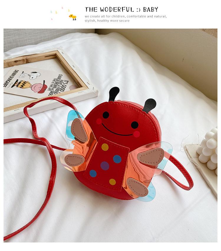 Очаровательная мини-сумка через плечо с пчелкой, милый детский кошелек для монет, модная для детей