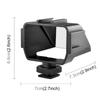Экран-зеркало для селфи и влогов с откидным механизмом, 3 крепления «холодный башмак» для беззеркальных камер A6000/A6300/A6500/A72/A73 Z6/Z7