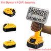 Для аккумуляторов Makita/DeWalt/Milwaukee/Bosch/Black & Decker/Ryobi/Craftsman 18-20V Портативный светодиодный рабочий фонарь Наружный фонарь для кемпинга
