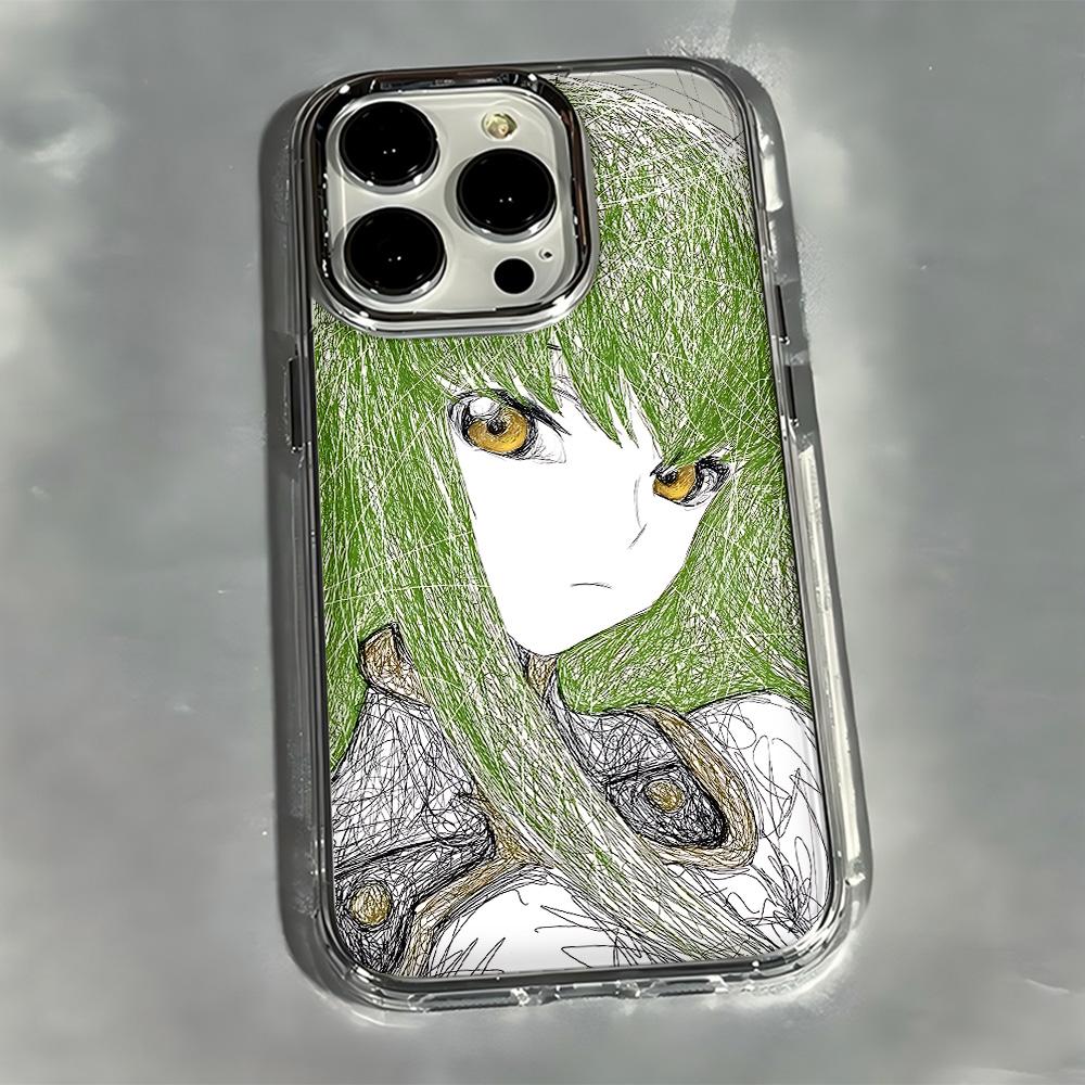 Роскошный чехол для телефона Code Geass в стиле комиксов Для iPhone 17e 17 16 15 14 13 12 11 mini Pro Max X XR XSMAX Air Plus Прозрачный Мягкий Чехол