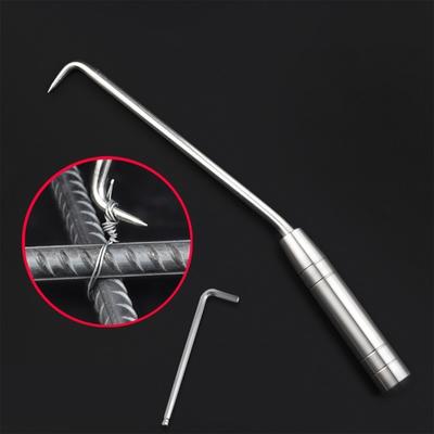 Автоматическая изогнутая арматура для вязания, намотка, зажим для скручивания, тяга, усиленный крючок, инструменты для ручного связывания, принадлежности, прочный