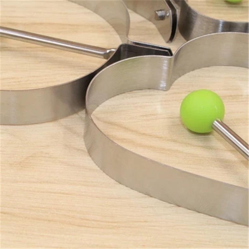 Кольцо из нержавеющей стали в форме сердца для омлета и яиц