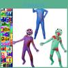 Красочный костюм для косплея Roblox Rainbow Friends, комбинезон для детей и взрослых