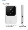 H80 Wireless 4G MIFI Router, SIM Card Slot, 2400mAh Battery, Portable Car WiFi.