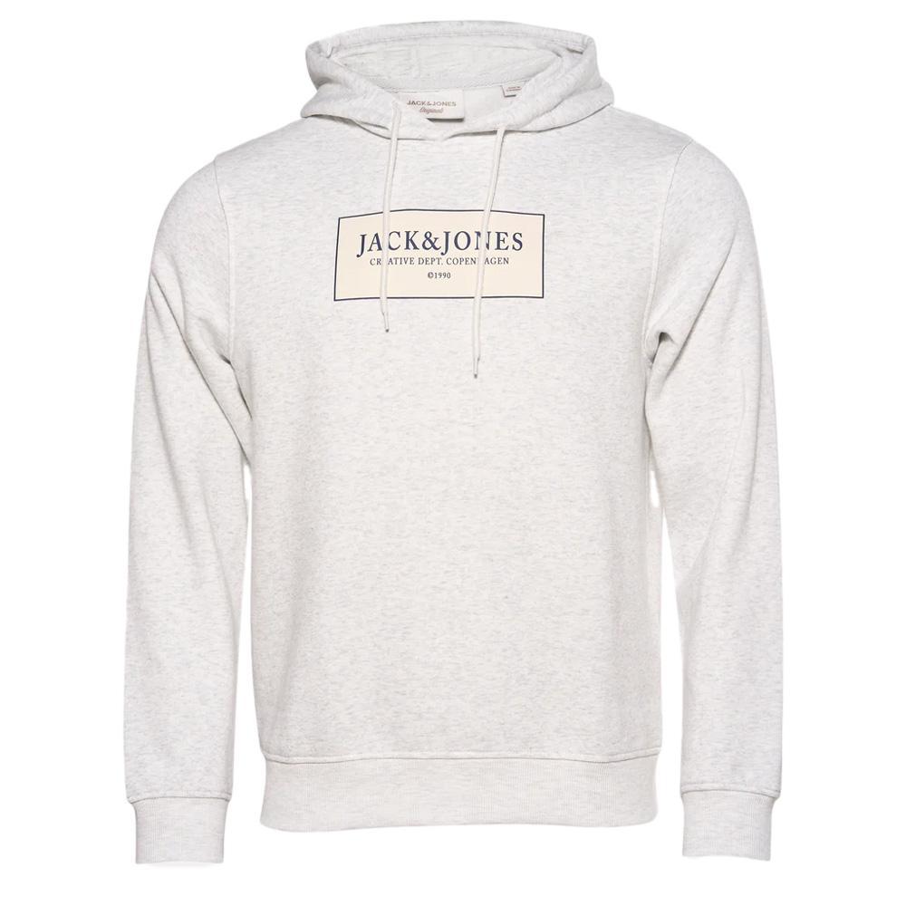Jack & Jones Greene Hoodie Relaxed Fit Heather Gray