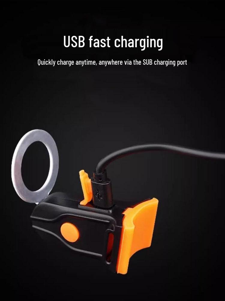 Задний фонарь для горного велосипеда - Светодиодный задний фонарь безопасности для ночной езды с эффектом падающей звезды