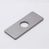 1PC Faucet Plate Hole Tap Cover Deck Plate Stainless Steel Bathroom Kitchen Sink For Most Single Hole Faucet