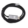 Type C To HD Multimedia Interface Cable 4K 30Hz Plug and Play UHD USB C To HD Multimedia Interface Adapter Cable