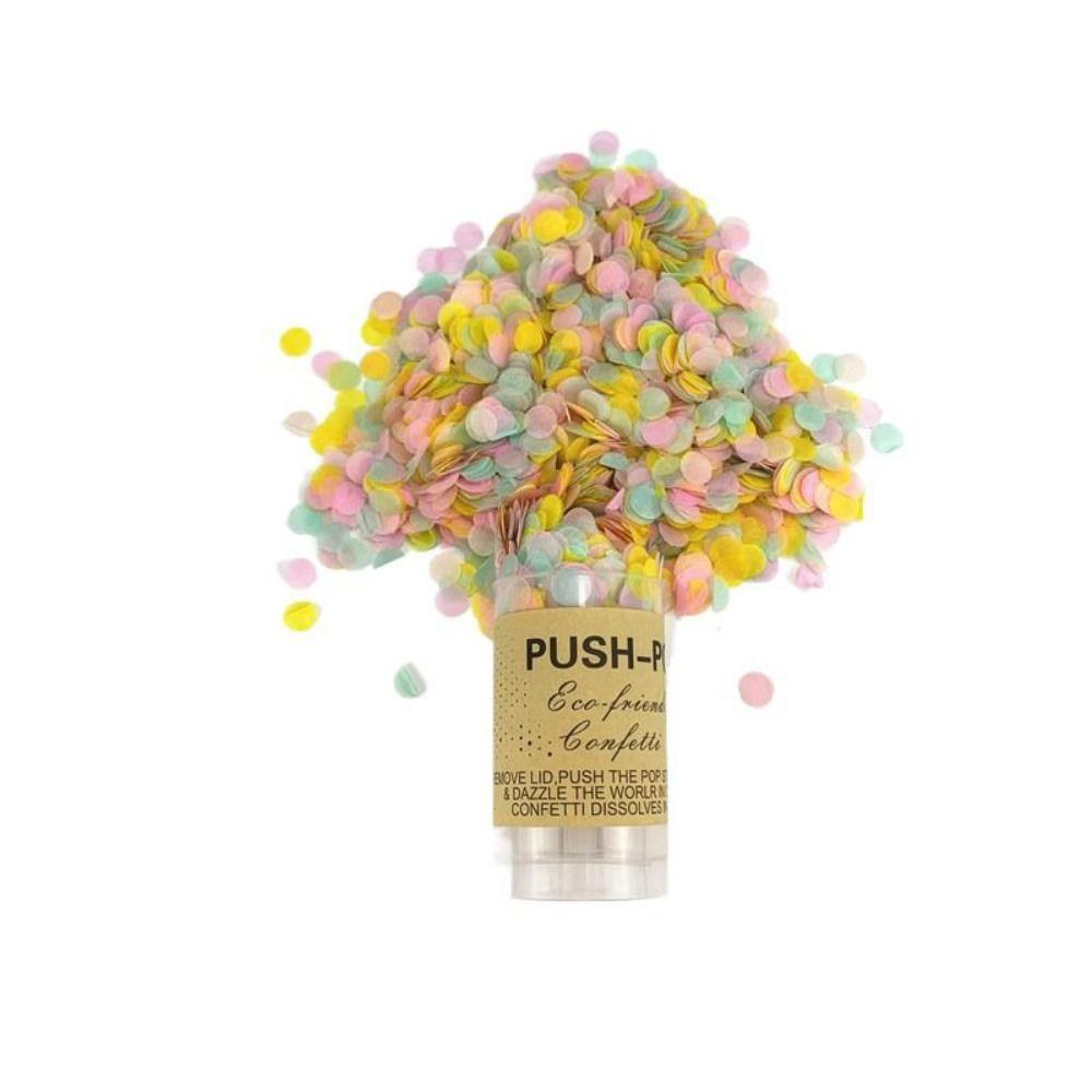 Anniversary Push Up Bridal Shower Confetti Decorations Confetti Popper Party Supplies For Wedding