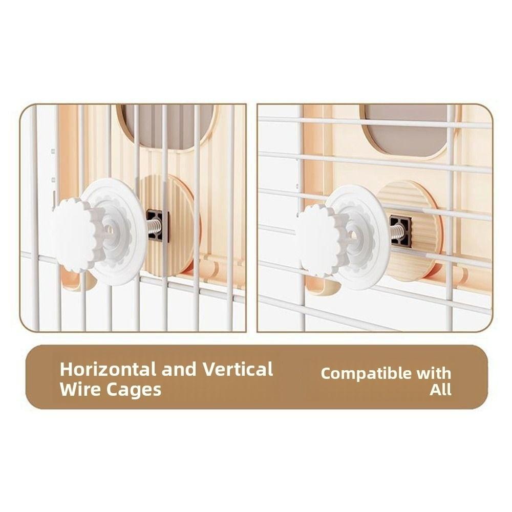 Anti-slip Bird Mirror with Perch Bite-resistance Bird Mirror for Cage Bird Cage Toys  Outdoor
