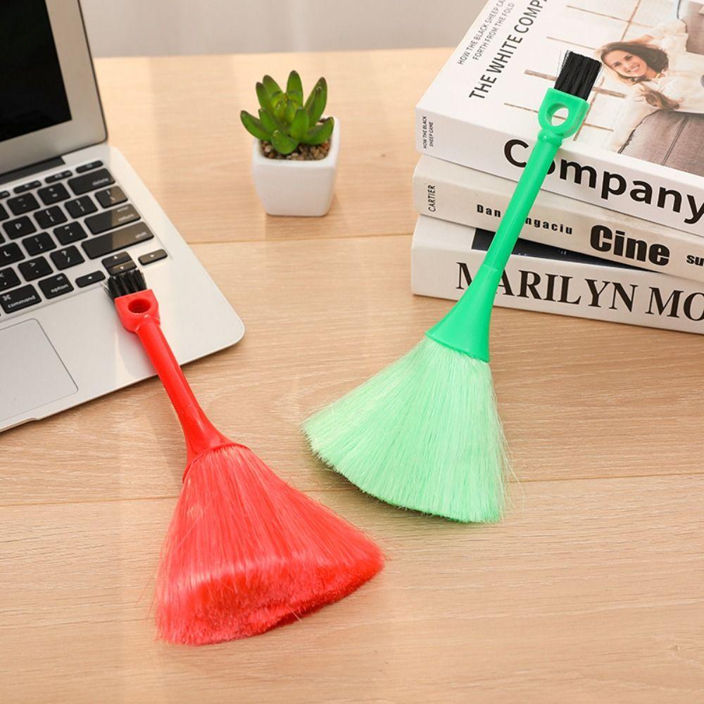 Mini Microfiber Fluffy Anti Static Desktop Cleaning Tool Laptop Cleaner Dusting Wand Keyboard Brush