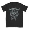Лучшие футболки Motorhead для мужчин и женщин, забавные футболки с коротким рукавом и круглым вырезом, хлопковая одежда