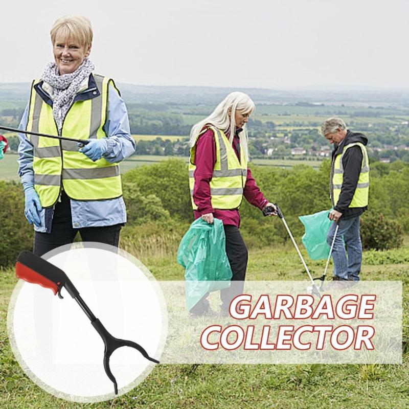 30 см Длинный Захват для Мусора, Захват для Мусора, Совок для Мусора, Эргономичная Ручка для Дома, Сада и Кемпинга