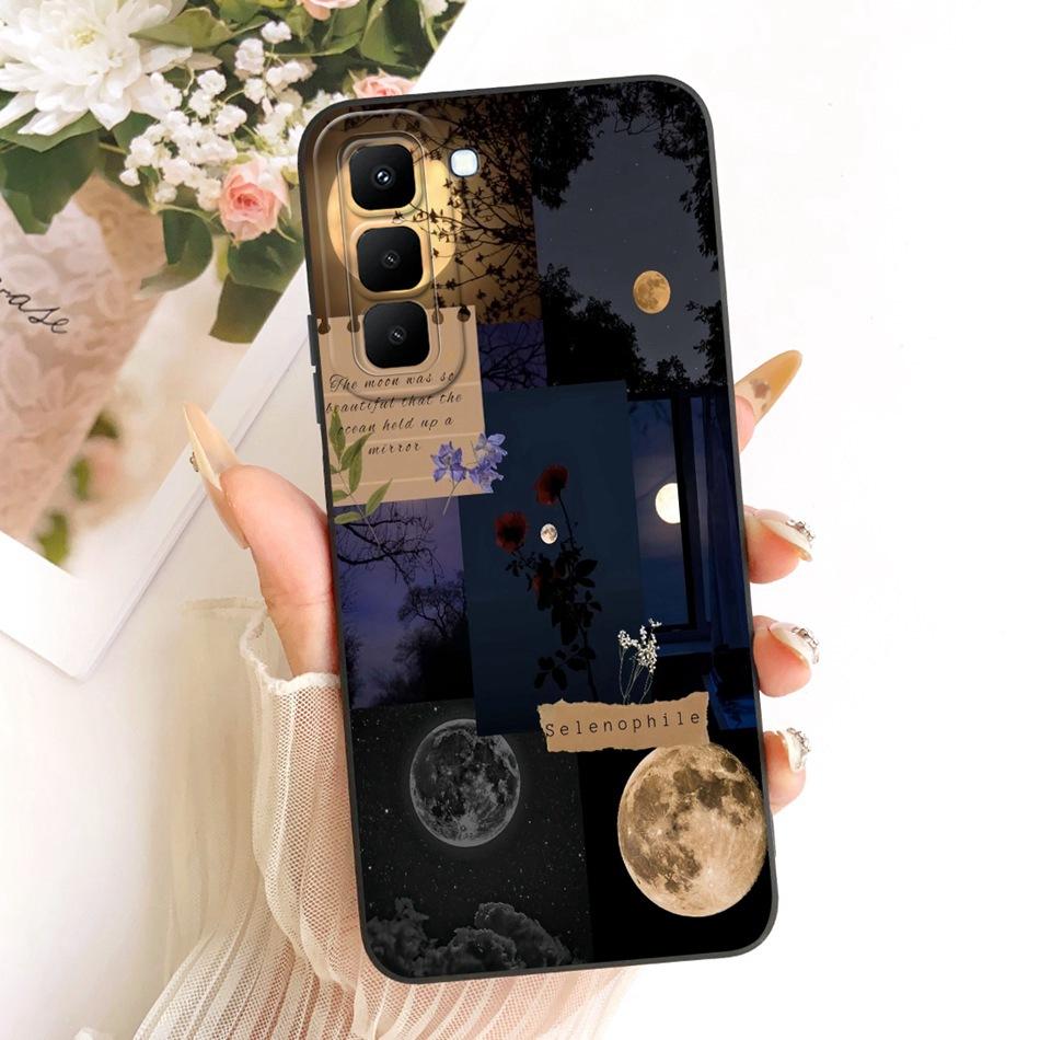 For Infinix Hot 70 X6895 2026 Fashion Dusk Beach Painting Phone Case For Infinix Hot70 Soft Silicone Covers Bumpers