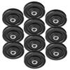 10pcs Nylon Iron Fitness Bearing Pulley Home Gym Attachments Exercise Strength Training Accessory 75mm